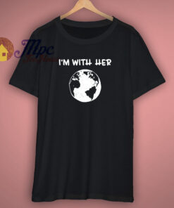 I Am With Her Cute T Shirt