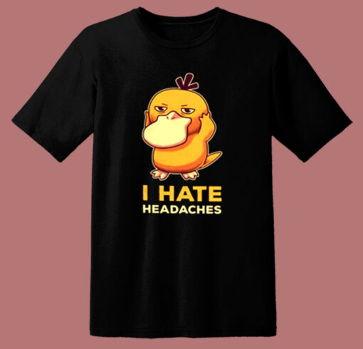 I Hate Headaches 80s T Shirt