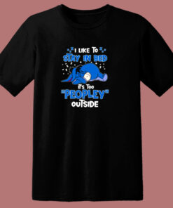 I Like To Stay In Bed Eeyore 80s T Shirt 1