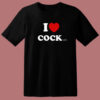 I Love Cocktails Cock T Shirt Style
