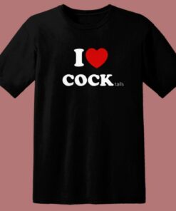 I Love Cocktails Cock T Shirt Style 1 I Love Cocktails Cock T Shirt Style 2