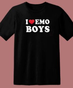 I Love Emo Boys T Shirt Style 1 I Love Emo Boys T Shirt Style 2