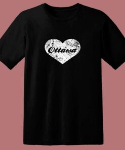 I Love Ottawa 80s T Shirt 1 I Love Ottawa 80s T Shirt 2