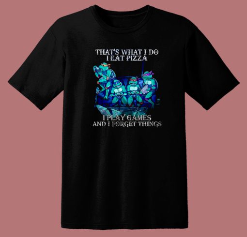 I Play Games And I Forget Things 80s T Shirt