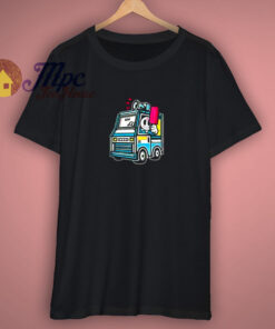Ice Cream Killer Cartoon Parody T Shirt