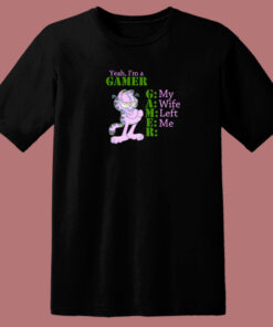 Im A Gamer Garfield 80s T Shirt