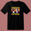 Immigrants We Get The Job Done 80s T Shirt