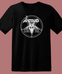 In League With Satan 80s T Shirt