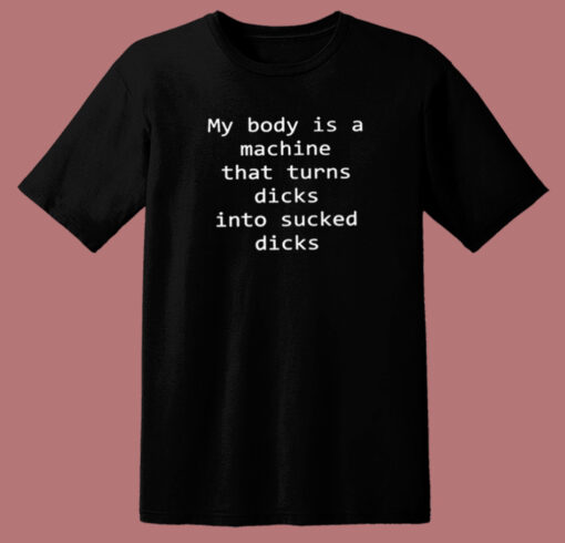 Into Sucks Dick T Shirt Style