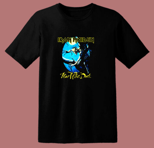 Iron Maiden Fear Of The Dark 80s T Shirt