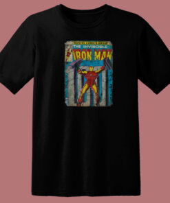 Iron Man Classic Retro 80s T Shirt