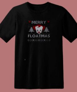 It Pennywise Merry Floatmas Christmas 80s T Shirt 1 It Pennywise Merry Floatmas Christmas 80s T Shirt 2