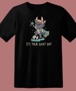 Its Your Lucky Day 80s T Shirt Style