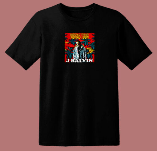 J Balvin Vibras Tour 80s T Shirt