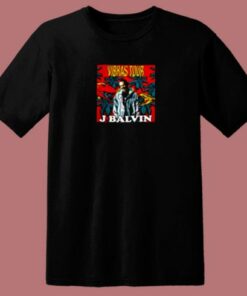J Balvin Vibras Tour 80s T Shirt