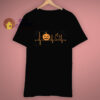 Jack O Lantern Halloween Pumpkin Heartbeat T Shirt