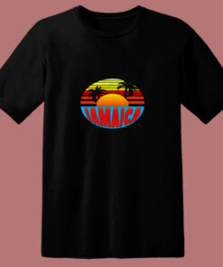 Jamaica Retro Circle 80s T Shirt