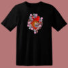 Japanese Koi Fish Cherry Blossom 80s T Shirt Style