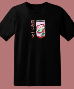 Japanese Peach Soda 80s T Shirt
