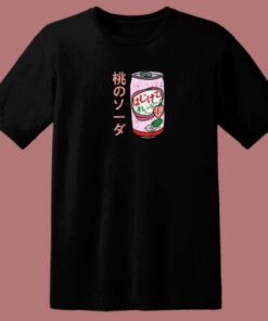 Japanese Peach Soda 80s T Shirt