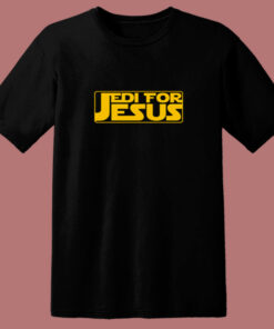 Jedi For Jesus Graphic 80s T Shirt