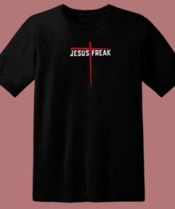 Jesus Freak Cross Aesthetic 80s T Shirt 1 Jesus Freak Cross Aesthetic 80s T Shirt 2