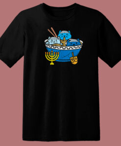 Jewish Cats Ramen Funny 80s T Shirt Style