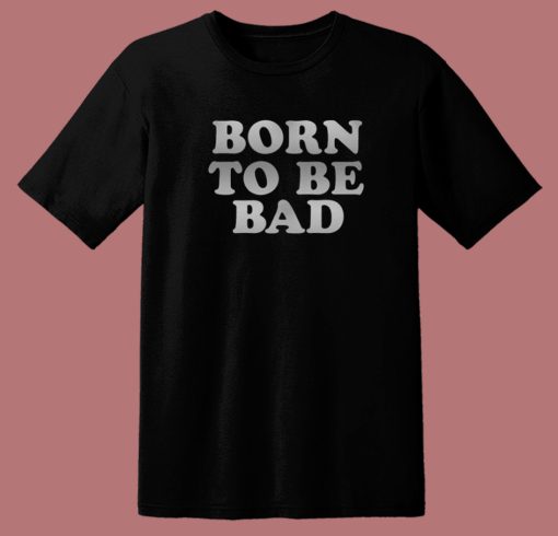 Joan Jett Born To Be Bad T Shirt Style