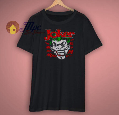 Joker Laughing DC Graphic Shirt