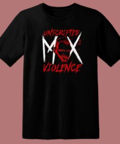 Jon Moxley Unscripted Violence T Shirt Style