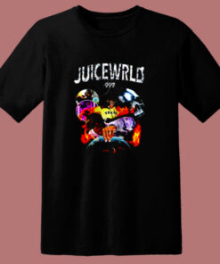 Juice Wrld Rapper 999 Album World Tour 80s T Shirt 1
