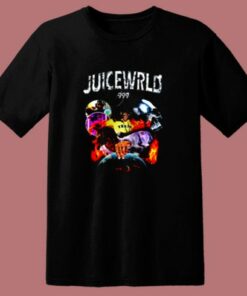 Juice Wrld Rapper 999 Album World Tour 80s T Shirt 1 Juice Wrld Rapper 999 Album World Tour 80s T Shirt 2