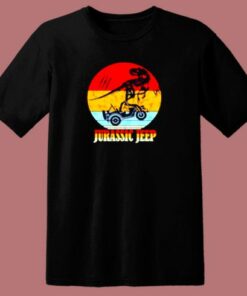 Jurassic Jeep Vintage Halloween 80s T Shirt