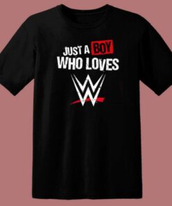 Just A Boy Who Loves T Shirt Style