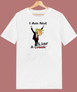 I Am Not A Crook 80s T Shirt 1