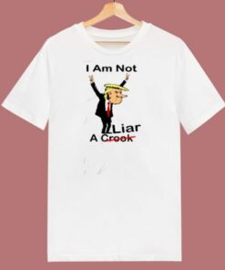 I Am Not A Crook 80s T Shirt 1 I Am Not A Crook 80s T Shirt 2