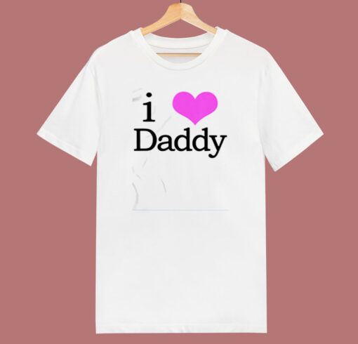 I Heart Daddy 80s T Shirt