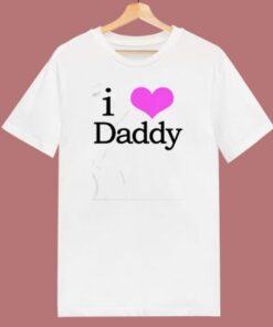 I Heart Daddy 80s T Shirt 2