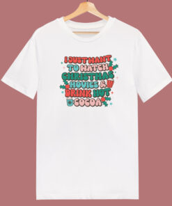 I Just Want To Watch Christmas 80s T Shirt Style I Just Want To Watch Christmas 80s T Shirt Style