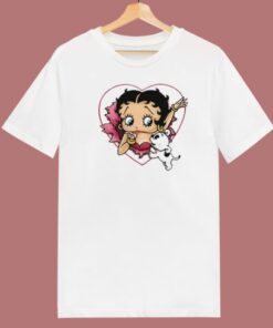 I Love Betty Betty And Pudgy 80s T Shirt Style 1 I Love Betty Betty And Pudgy 80s T Shirt Style 2