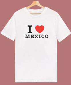 I Love Mexico Jennifer Walters T Shirt Style 1