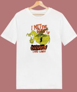 I Met Ghost Of Oakhaven 80s T Shirt Style