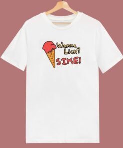 Ice Wanna Lick Sike 80s T Shirt