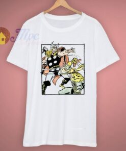 Ideas Comic Thor VS Loki T Shirt