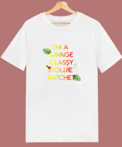 I’m A Savage 80s T Shirt I’m A Savage 80s T Shirt