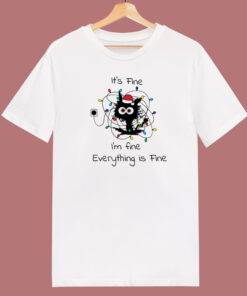 Im Fine Everyting Is Fine 80s T Shirt Style Im Fine Everyting Is Fine 80s T Shirt Style