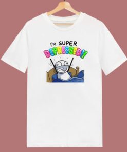 Im Super Depressed Meme T Shirt Style