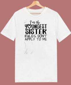 Im The Youngest Sister 80s T Shirt