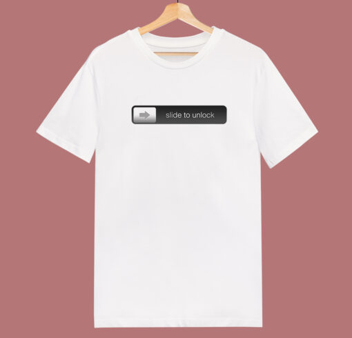 Iphone Slide To Unlock T Shirt Style