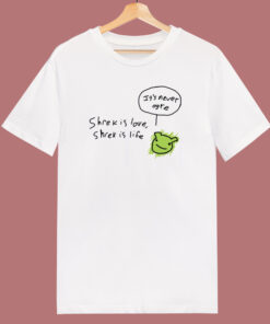 It Is Never Ogre 80s T Shirt Style